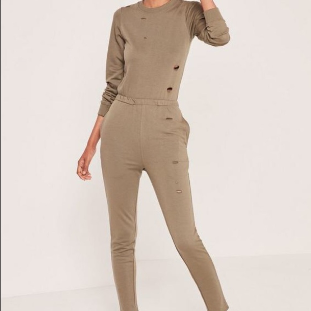 Misguided green Jumpsuit